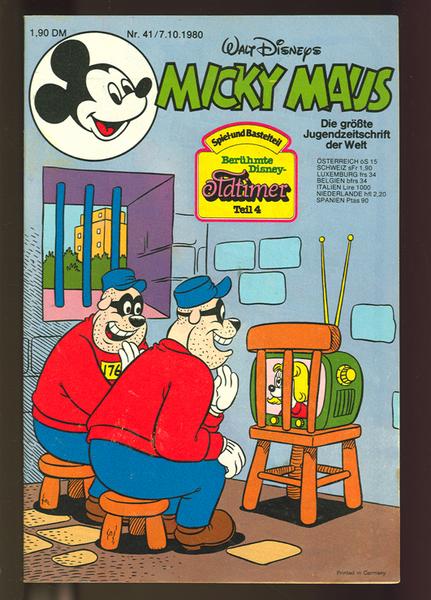 Micky Maus 1980: Nr. 41:
