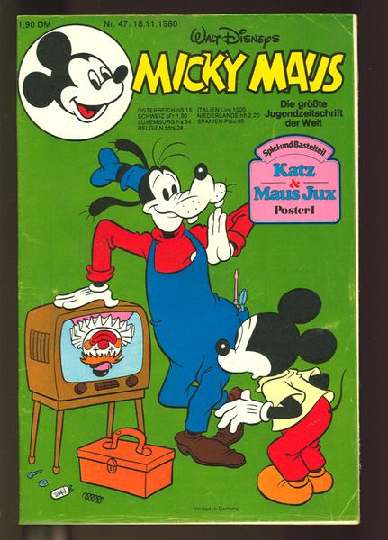 Micky Maus 1980: Nr. 47: