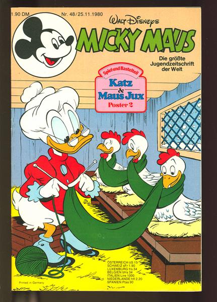 Micky Maus 1980: Nr. 48: