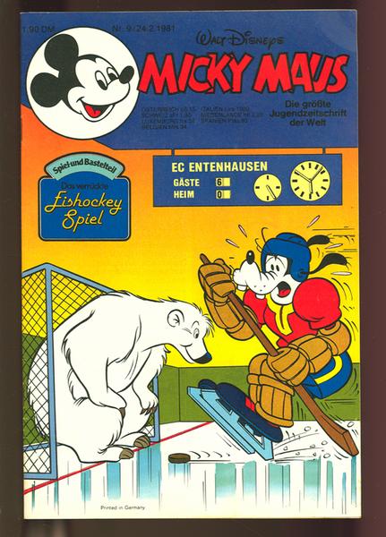 Micky Maus 1981: Nr. 9: