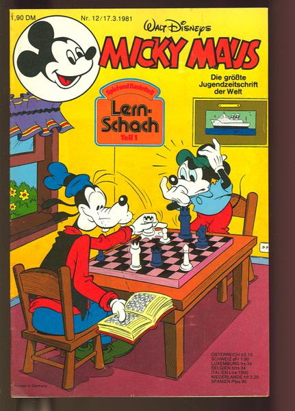 Micky Maus 1981: Nr. 12: