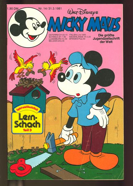 Micky Maus 1981: Nr. 14: