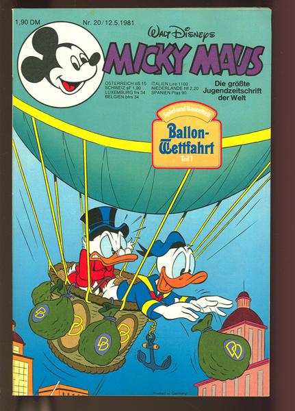 Micky Maus 1981: Nr. 20: