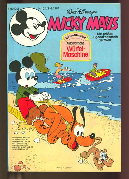 Micky Maus 1981: Nr. 24: