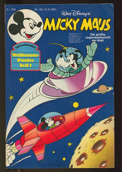 Micky Maus 1981: Nr. 38: