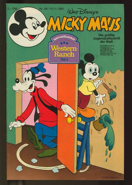 Micky Maus 1981: Nr. 46: