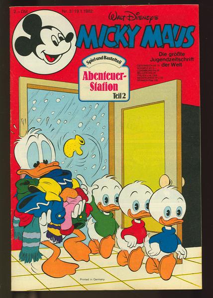 Micky Maus 1982: Nr. 3: