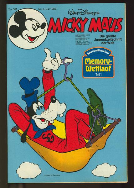 Micky Maus 1982: Nr. 6: