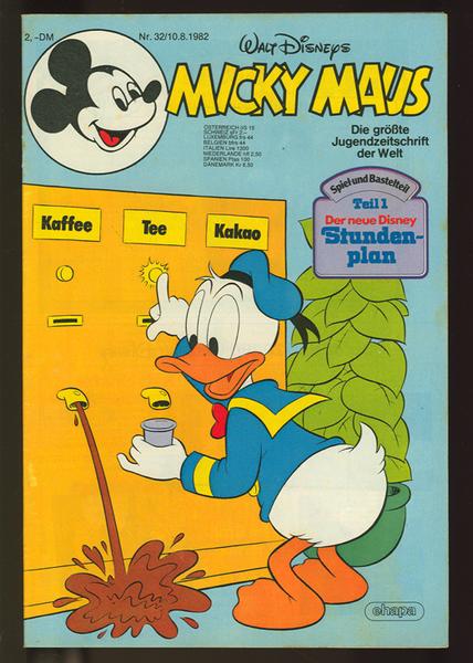 Micky Maus 1982: Nr. 32: