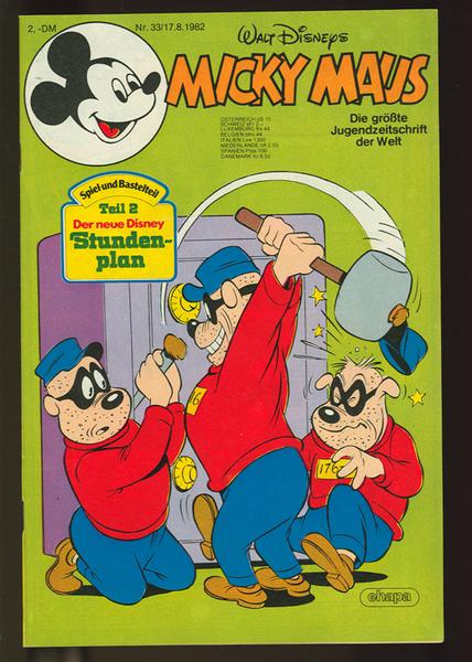 Micky Maus 1982: Nr. 33: