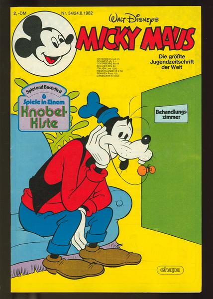 Micky Maus 1982: Nr. 34:
