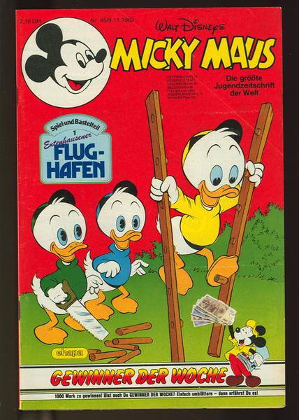 Micky Maus 1982: Nr. 45:
