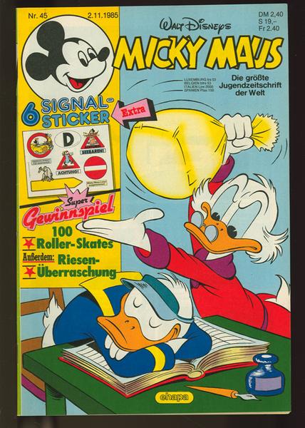 Micky Maus 1985: Nr. 45: