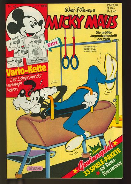 Micky Maus 1985: Nr. 46: