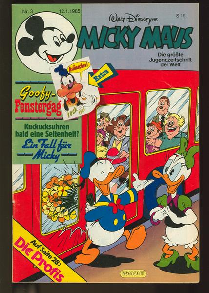 Micky Maus 1985: Nr. 3: