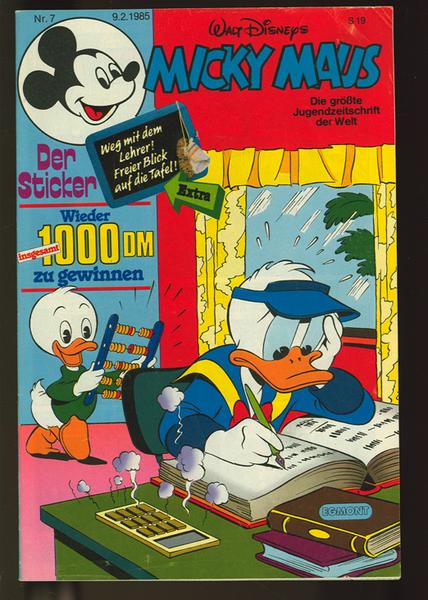 Micky Maus 1985: Nr. 7:
