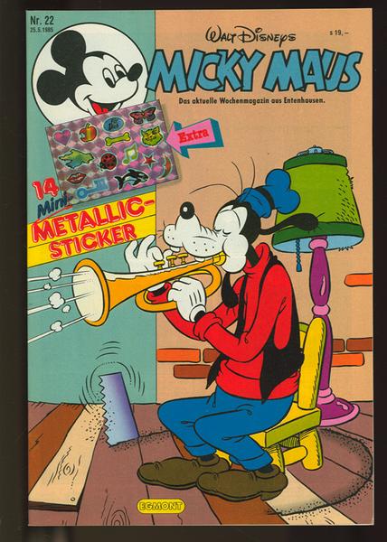 Micky Maus 1985: Nr. 22: