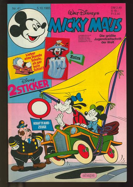 Micky Maus 1985: Nr. 41: