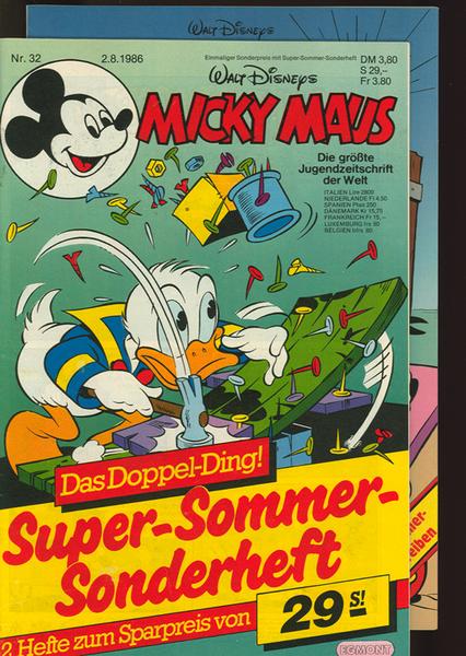 Micky Maus 1986: Nr. 32: