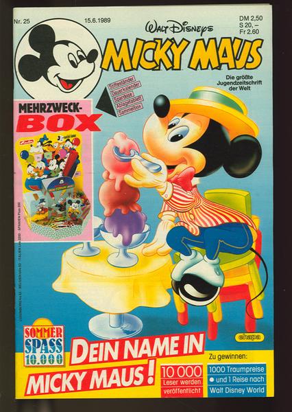 Micky Maus 1989: Nr. 25: