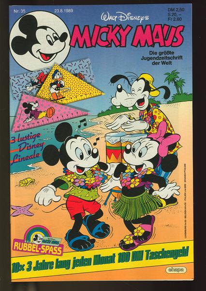 Micky Maus 1989: Nr. 35: