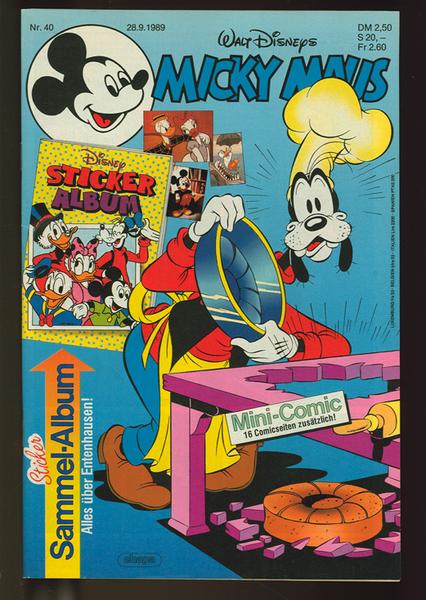 Micky Maus 1989: Nr. 40: