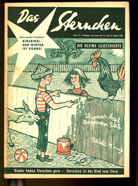Sternchen 1958 Nr. 12 (Julios abent. Reisen & Loriot)