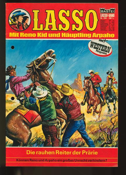 Lasso 259: Die rauhen Reiter der Prärie