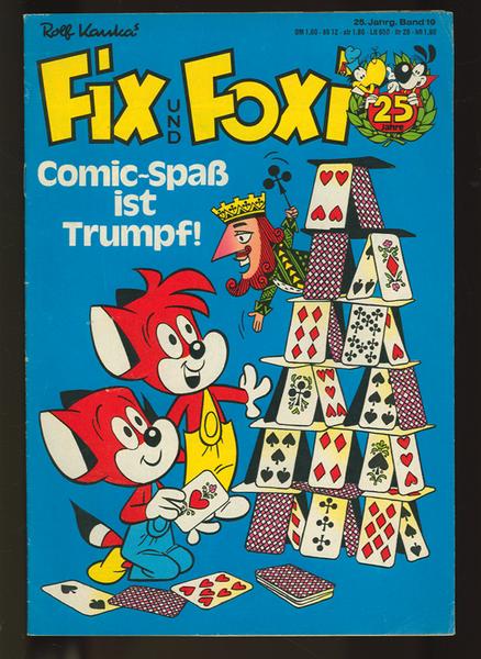 Fix und Foxi: 25. Jahrgang - Nr. 19