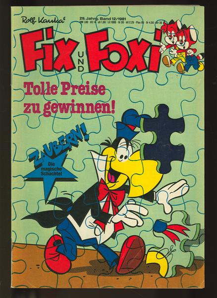 Fix und Foxi: 29. Jahrgang - Nr. 12