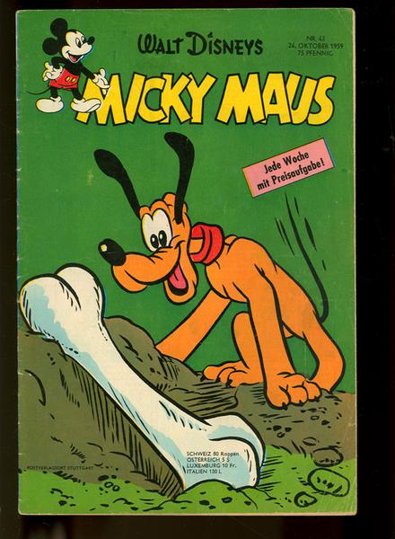 Micky Maus 1959: Nr. 43: