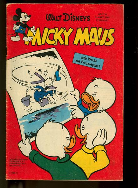 Micky Maus 1960: Nr. 10: