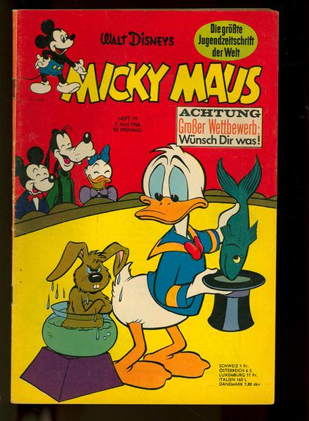 Micky Maus 1966: Nr. 19: