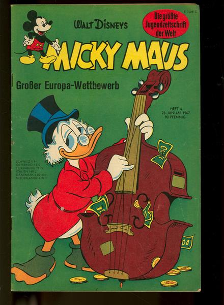 Micky Maus 1967: Nr. 4: