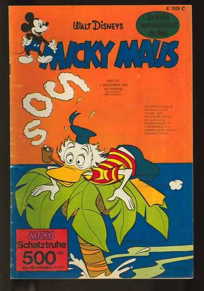 Micky Maus 1969: Nr. 49:
