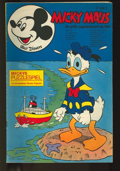 Micky Maus 1970: Nr. 12: