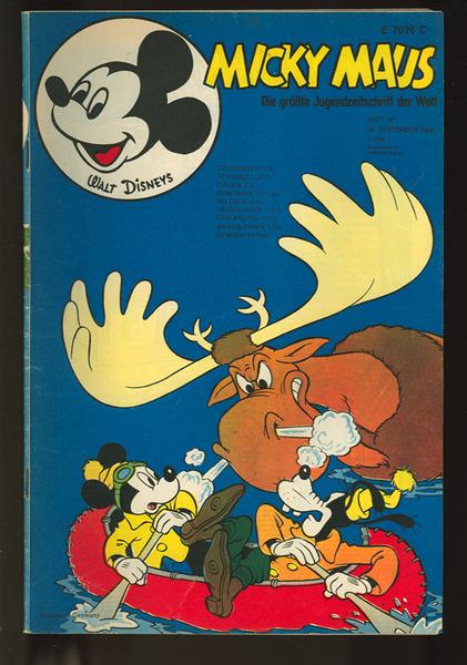 Micky Maus 1970: Nr. 39: