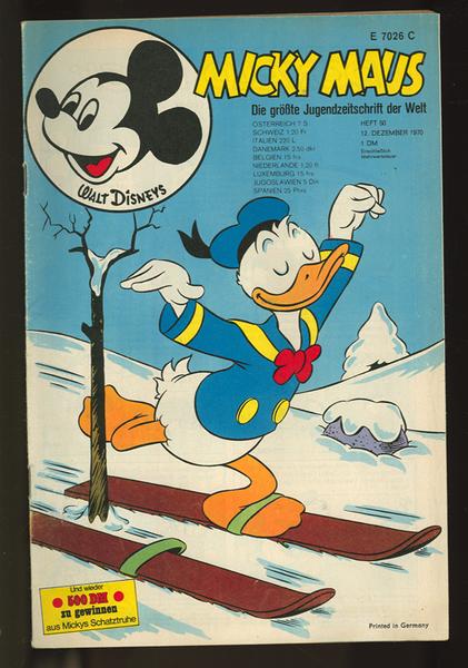 Micky Maus 1970: Nr. 50: