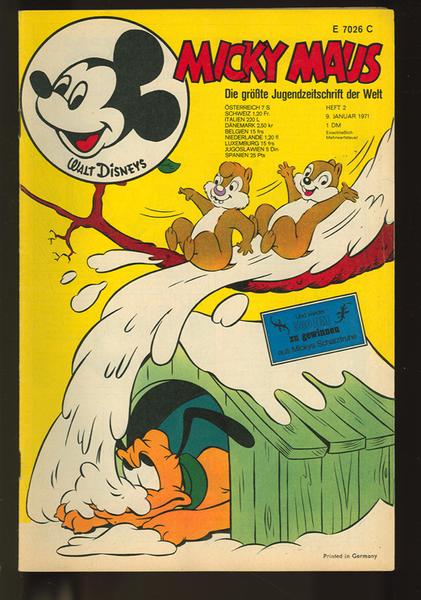 Micky Maus 1971: Nr. 2: