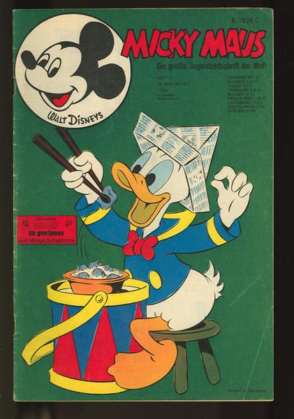 Micky Maus 1971: Nr. 3: