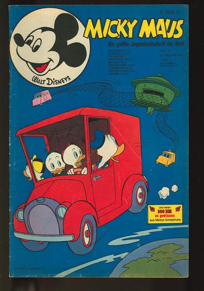 Micky Maus 1971: Nr. 6: