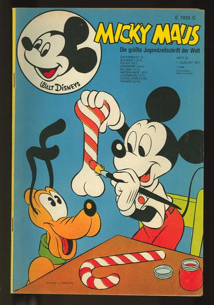 Micky Maus 1971: Nr. 32: