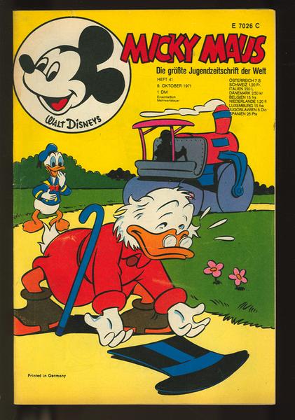 Micky Maus 1971: Nr. 41: