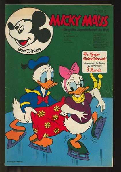 Micky Maus 1971: Nr. 49: