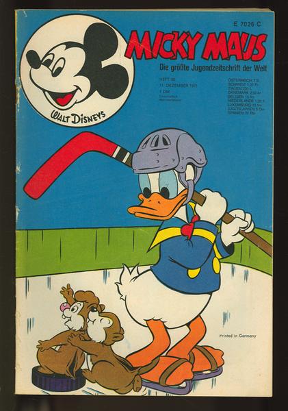 Micky Maus 1971: Nr. 50: