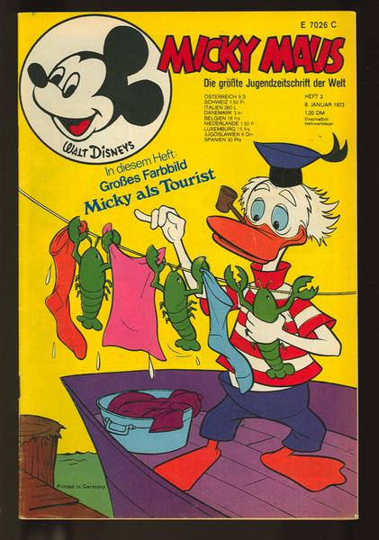 Micky Maus 1972: Nr. 5: