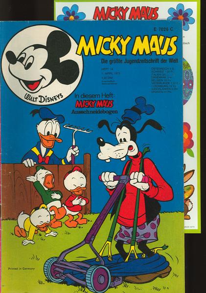 Micky Maus 1972: Nr. 14: