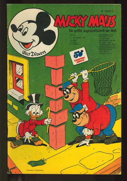 Micky Maus 1973: Nr. 41: