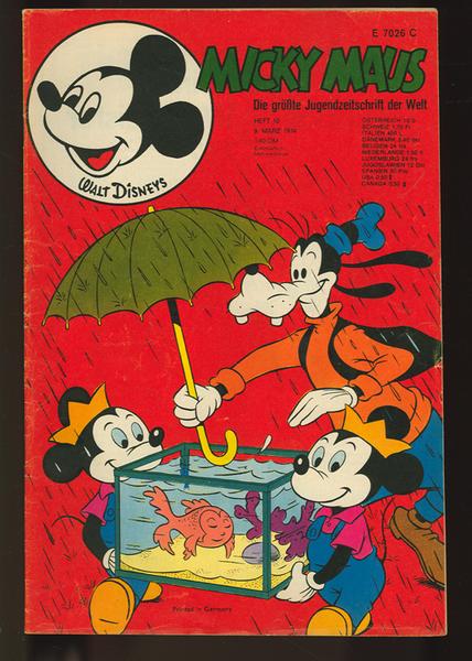 Micky Maus 1974: Nr. 10: