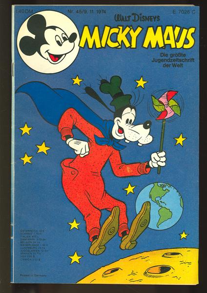 Micky Maus 1974: Nr. 45: